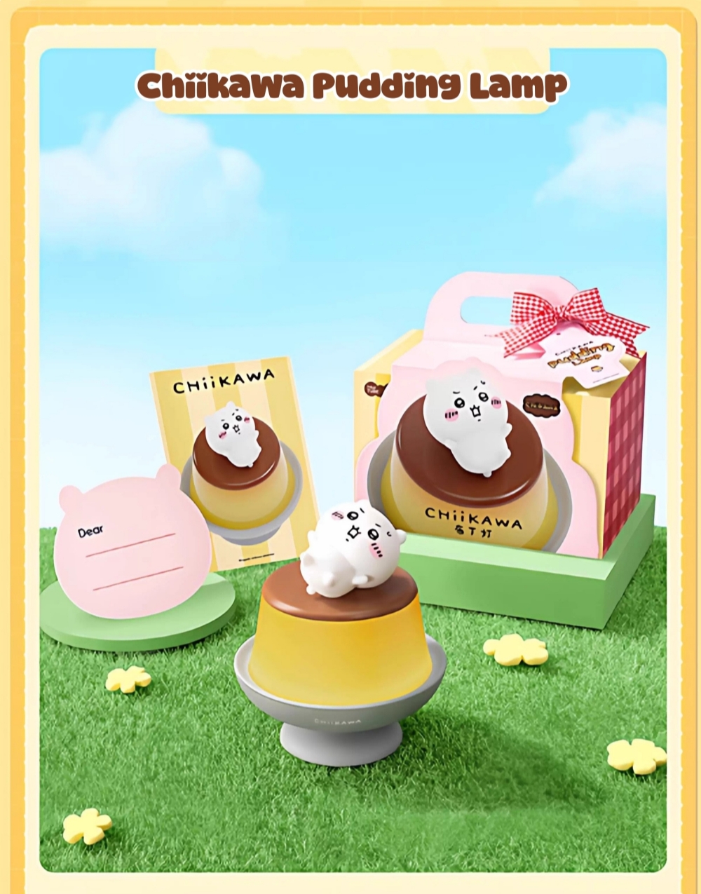 Chiikawa Pudding Nightlight Cozy Ambient Lamp