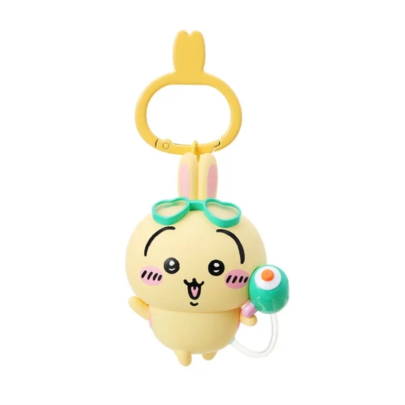 Chiikawwa & Friends Squirt Gun Keychain Hanger - Cute Cartoon Gift for Friends & Decor kawaii.jpg
