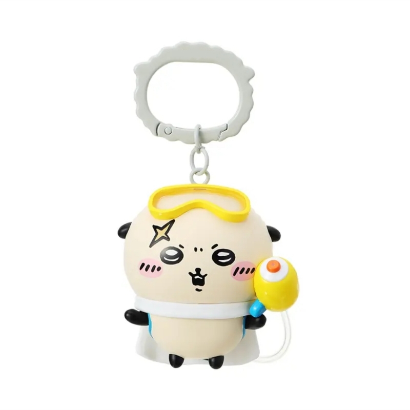 Chiikawwa & Friends Squirt Gun Keychain Hanger - Cute Cartoon Gift for Friends & Decor kawaii.jpg