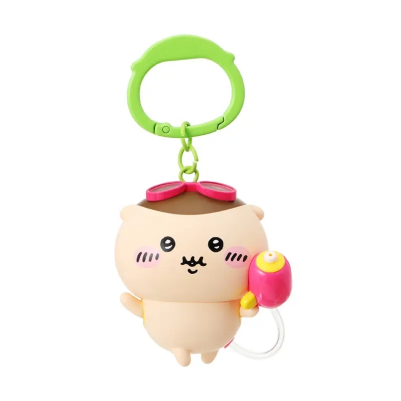 Chiikawwa & Friends Squirt Gun Keychain Hanger - Cute Cartoon Gift for Friends & Decor kawaii.jpg
