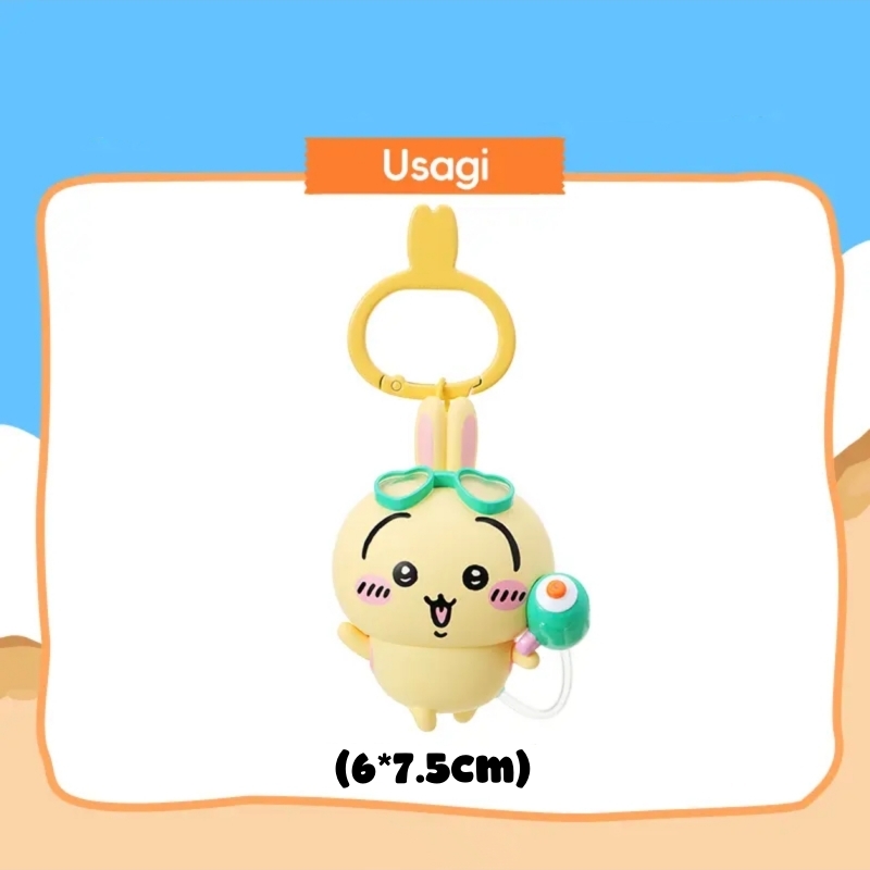 Chiikawwa & Friends Squirt Gun Keychain Hanger - Cute Cartoon Gift for Friends & Decor kawaii.jpg