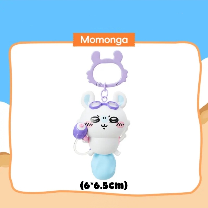 Chiikawwa & Friends Squirt Gun Keychain Hanger - Cute Cartoon Gift for Friends & Decor kawaii.jpg