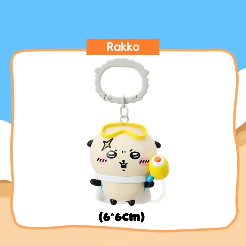 Chiikawwa & Friends Squirt Gun Keychain Hanger - Cute Cartoon Gift for Friends & Decor kawaii.jpg