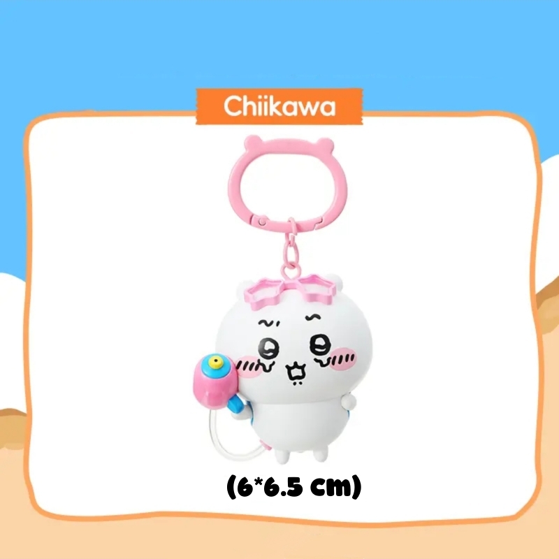 Chiikawwa & Friends Squirt Gun Keychain Hanger - Cute Cartoon Gift for Friends & Decor kawaii.jpg