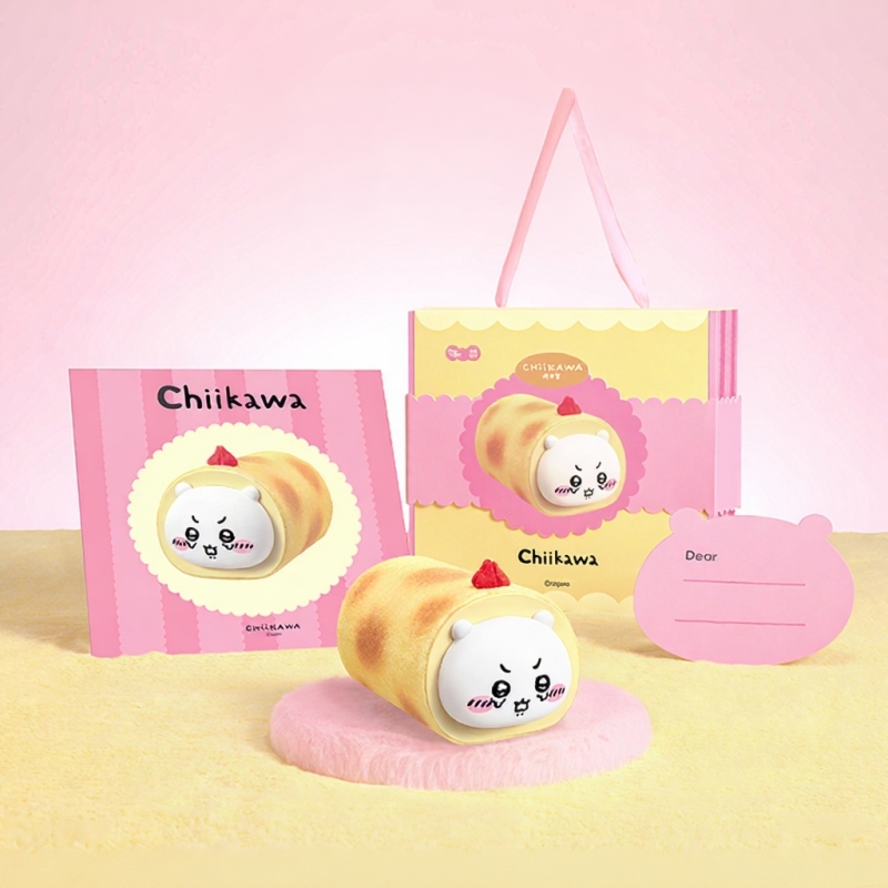 Chiikawa Roll Cake Hand Warmer (2)