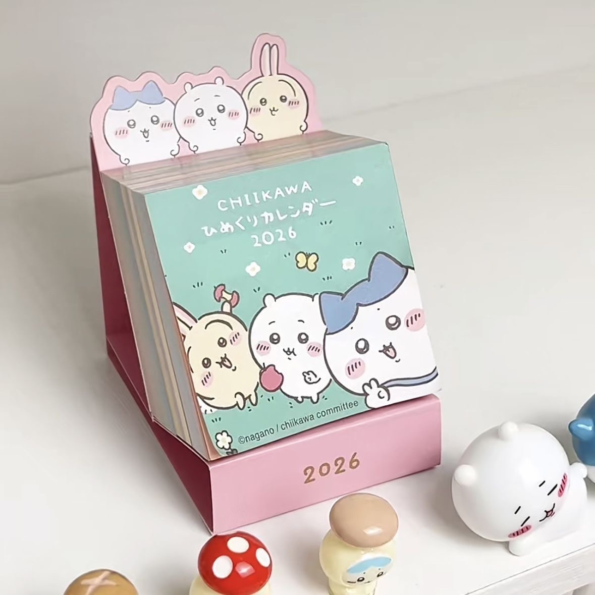 chiikawa2026 Mini Tear-Off Calendar