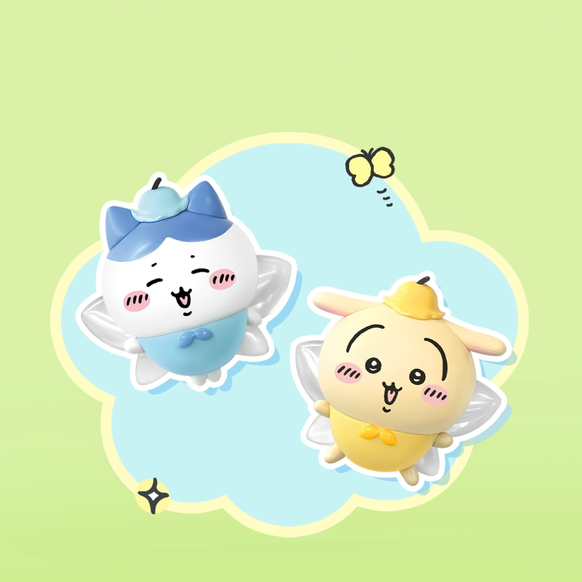 Chiikawa Fairy Wind-Up Bag Charm (14)